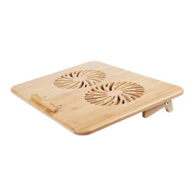 China New Arrival Eco-friendly Protective Bamboo Cooling Air Cooler For 14inch 15inch Laptop Computer for sale