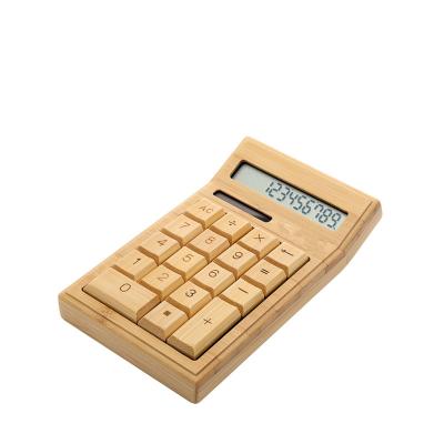 China General Purpose Calculator Made In China Bulk Wholesale Bamboo Financial Calculator for sale