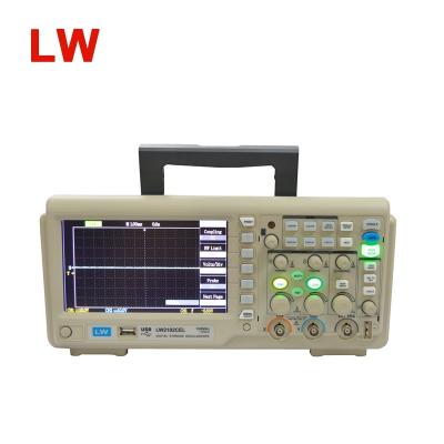 China W-2102CEL 100MHZ Bandwidth 2 Channel Digital Memory Oscilloscope USB Portable Oscilloscope 1GS/s 7 Inch Color Display LW-2102CEL for sale