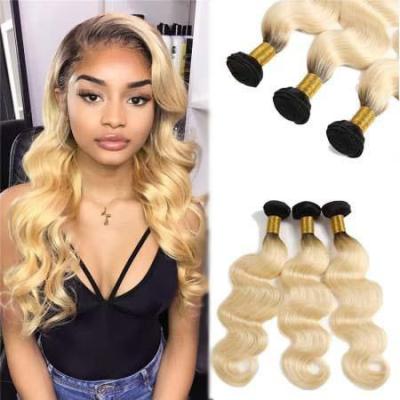 China Wholesale Virgin Blonde Body Wave Closures 1B 613 Hair Weave, 613 Bundles With Closure HD Lace Headband for sale