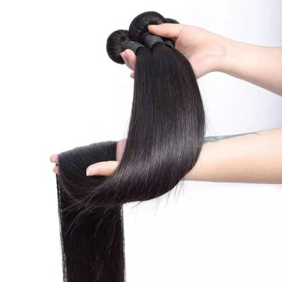 China Can Be Dyed Any Color And Wholesale Price Double Ironed 14A Super Unprocessed Natural Virgin Bundles Raw Hair Bundles With Closure for sale