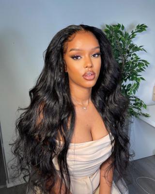 China Can Be Dyed Any Color And Ironed 10A Raw Indian Hair HD Lace Front Human Hair Bone Straight Human Hair Lace Closure Wigs Brazilian Virgin Human Hair Wigs For Black Women for sale