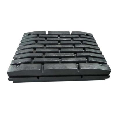 China Construction worksÂ   Hot Sale Quality Alloy Steel Crusher Jaw Wear Resistant Plate for sale