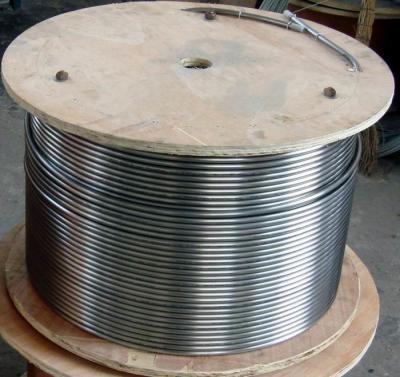 China 316L Alloy 625 Alloy 825 Coiled Steel Tubing For Chemical Injection Line for sale