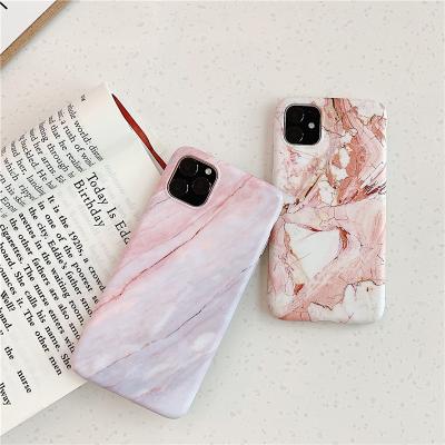 China Anti-drop Custom Printed IMD TPU Protective Phone Case For iPhone 11 Cell Phone Marble Cover For iPhone 11 Pro/12 Mini/12/12 Pro for sale