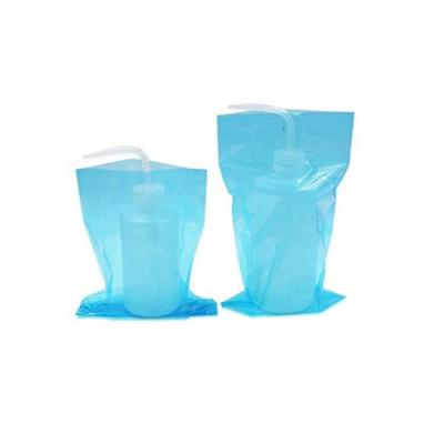 China Black Tattoo Supply PE Film 6x9 Inch Tattoo Covers Thicken Disposable Squeeze Bottle Bags For Tattoo Kits for sale