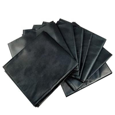 China Waterproof and oil-proof disposable non-woven black tattoo bed cover sheet for tattoo for sale