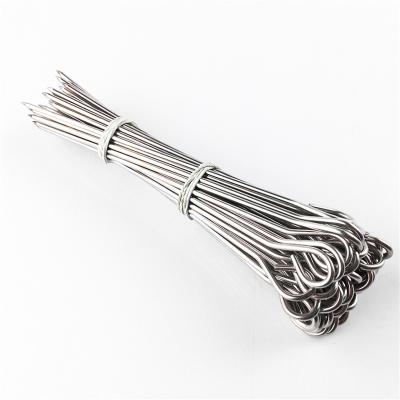 China Easily Cleaned Custom Stainless Steel Barbecue Kebab Sticks Spits Tools For BBQ Use (A017) for sale