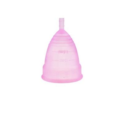 China Soft high quality woman organic medical grade silicone period passage safe and comfortable menstrual cup for female for sale