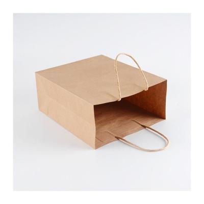 China Brown Sale Milk Tea Takeout Tote Bags Handmade Paper Hot Bag Packaging for sale