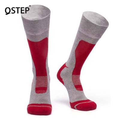 China Antibacterial Wholesale Design Your Own Compression Heated Knee High Custom Merino Wool Ski Socks With Logo for sale