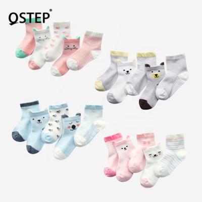 China Viable New Design Mesh Thin Cotton Cartoon Pattern Baby Breathable Socks for sale