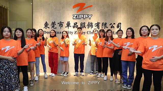 Verified China supplier - Dongguan City Zippy Clothing Co., Ltd.