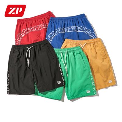 China Breathable custom logo printed short pants mens hip hop fashion cotton sweatshorts mens fitness sports running short pants for sale