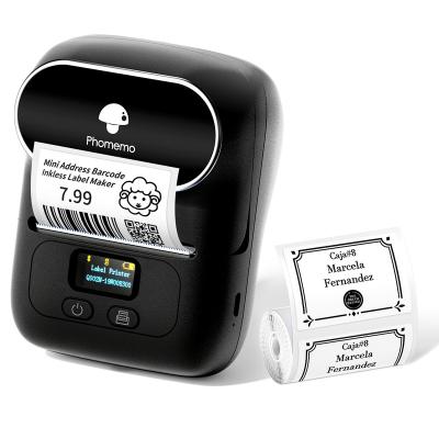 China New Mini Label Printer M110 Thermal Label Machine Printer For Price Tag Printer Jewelry Clothing QR Cable 20-50mm Code for sale