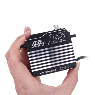 China AGFrc A280BHLW 2S Super Waterproof Torque 0.110Sec BLS RC Hobby HT 100KG Servo For 1/5 Scale RC Cars for sale