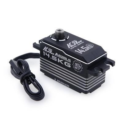 China Durable Racing Gear 10kg Model - Metal Gear 14.5kg Digital RC Model AGF A62BLS Low Profile RC Servo For 1:10 RC Drift Car for sale