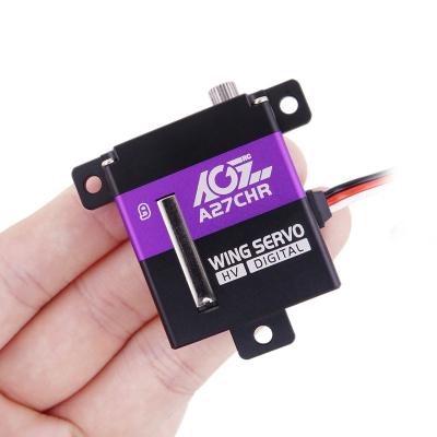 China AGFrc A27CHR 10.2KG Hobby AGFrc A27CHR 10.2KG Case 10mm Wing Servo For RC Gliders / Float Airplane for sale