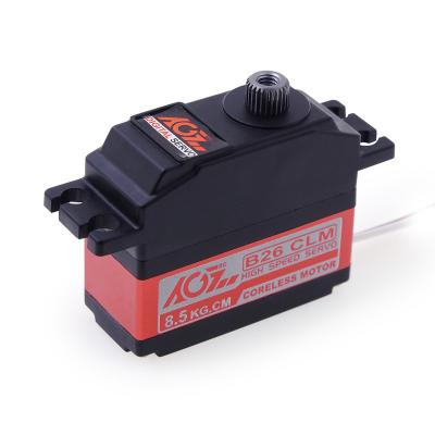 China RC Model AGFrc 10.5KG 0.08Sec B26CLM 8.4V Coreless RC Model Servo for RC Cars Airplanes for sale