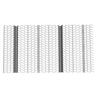 China Modern High Quality Diamond Dimpled Self Hairy Lath Raised Mesh 0.68x2.4m Metal Sheet Price 2.5lbs for sale