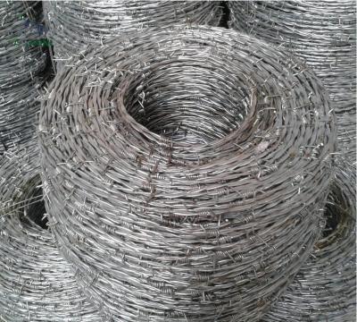 China High Tensile Barbed Wire Philippines , Barbed Wire Roll Price Fence Strength Wire Low Price Weight Per Meter for sale