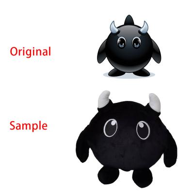 China Soft Stuffed Animal Halloween Gift Game Plush Doll Monster Plushie Plush Toy for sale