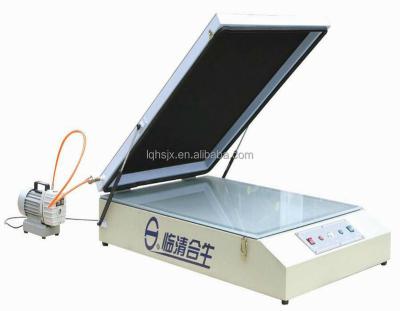 China Factory Vacuum Screen Printing UV Display Unit With Cheapest Price HSSJ6090 for sale