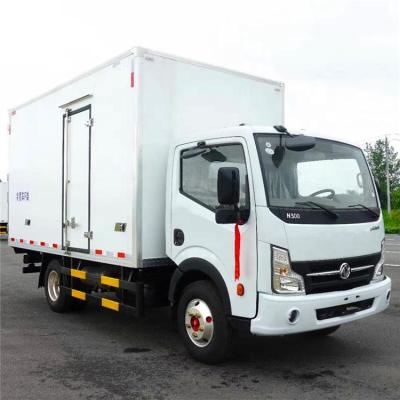 China Dongfeng 82hp Electric Box Lorry Truck Price 5980*2350*3090 for sale