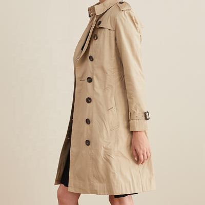 China Wholesale Blank Anti-Wrinkle 100%Cotton Anorak Breathable Casual Trench Coats for sale