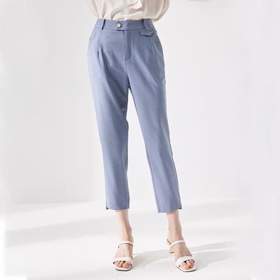 China Anti-wrinkle Slim Fit Huiquan Wide Leg Pants Sweater Casual Pants For Ladies for sale