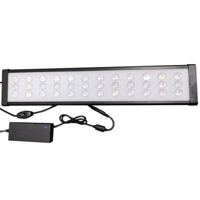 China Hot Selling Aqua Color Coral Reef Used Waterproof Ip65 Aquarium Led Light Bar Viable For Aquarium Plants for sale