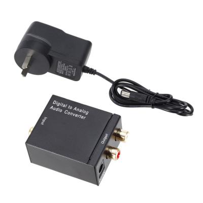 China Digital Fiber Coaxial SPDIF To Analog Audio Converter 19*13*1cm for sale