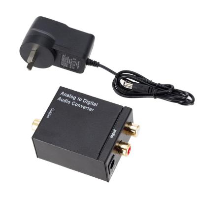 China DAC Optical Toslink SPDIF Analog-Digital Coaxial To L/R RCA Analog Digital Audio Converter for sale