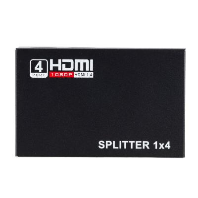 China Full HD 1080p Video Splitter 1 In 4 Out Of HD Switcher Amplifier Display Adapter For HDTV HD Changer for sale