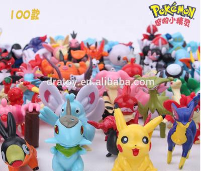 China pokemon figurine china manufacturers promotion gift item, cute figurine for sale