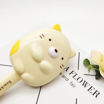 China KIWI Wholesale Girls Favor Brush 3D Bear Hair Comb Cartoon Cute Bear Design Cute Kawaii Hair Comb Kids Comb for sale