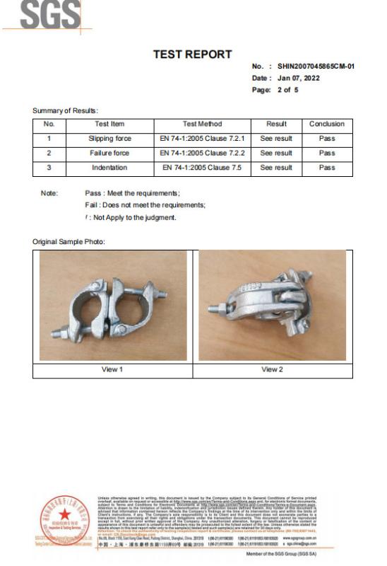 SGS - Bythai Scaffolding Co.,Ltd