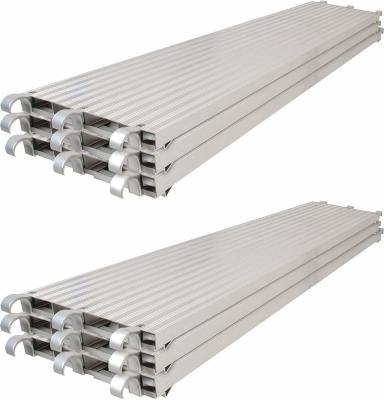 China Construcción Pedal de aluminio galvanizado andamio andamio metal tabla de acero en venta