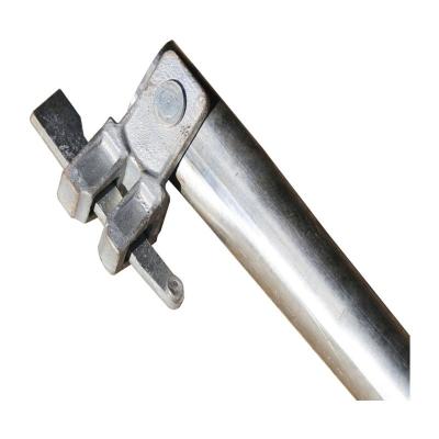 China Q235 3*2M Hot-dip Galvanized Ringlock Diagonal Brace For Scaffolding System for sale