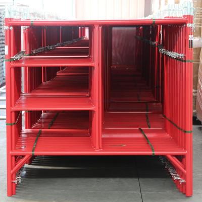 中国 Galvanized Waco Style Steel Scaffold System Mason Frame Construction 販売のため