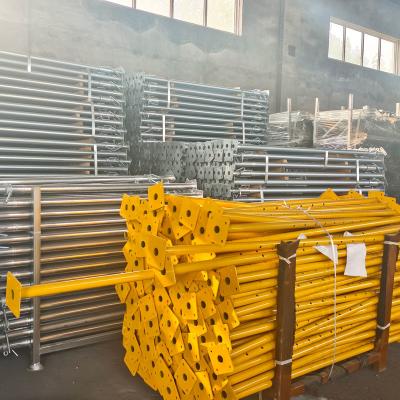 China Construction Projects Formwork Strong Support Painting Galvanized Acro Jack Scaffolding Prop for sale