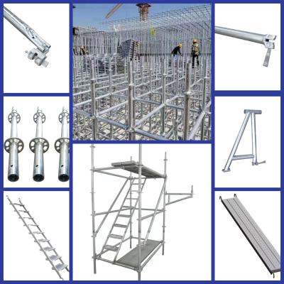 중국 Fabricated Scaffolding Manufacturer Ringlock Multi-Pole Rosette System for Sale 판매용