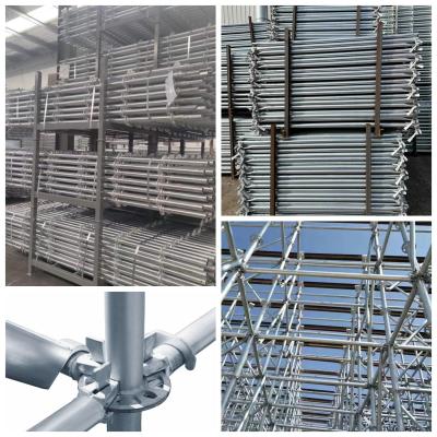 중국 Cheap Scaffold Materials Steel Multidirectional Ringlock Components Ring System 판매용