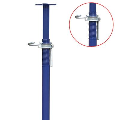 China Construction Materials Painted Light Weight Tubular 48/40mm Adjustable Telescopic Prop Jack for sale