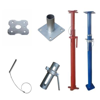 China Heavy Duty Powder Coated Steel Commercial Construction Support Telescopic Prop Jack zu verkaufen