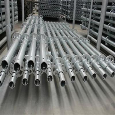 China Lightweight Steel Diagonal Brace 3.2mm Thick Galvanized Ringlock Scaffolding for sale