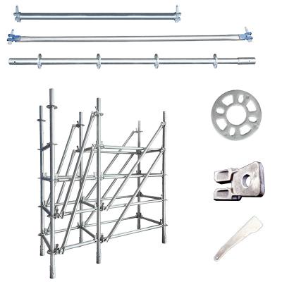 China 2m Ringlock Diagonal Brace Corrosion-resistant Hot-dipped Galvanized Q355 Steel Te koop