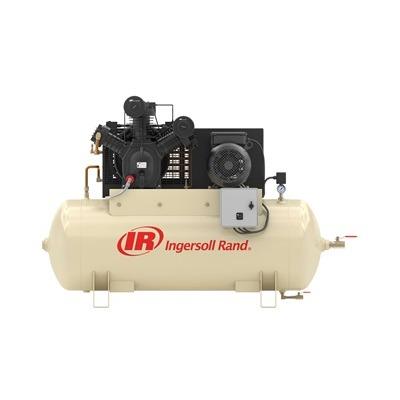 China Ingersoll small air compressor 2.2-22kw compression 8barg portable storage tank low noise two stage air oil free for sale