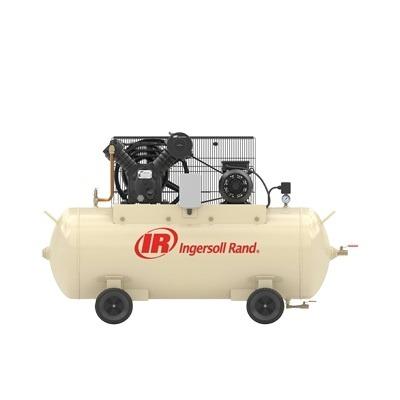 China Industry 2.2-22kw High Efficiency Multi Compression 12-18barg Two Stage Rand Air Storage Tank Horizontal Air Compressor for sale