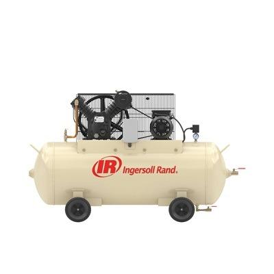 China Ingersoll Rand 380-415V 7.5HP 5.6KW Oil Free Single Stage Compression Piston Compressor Model S10K7 for sale